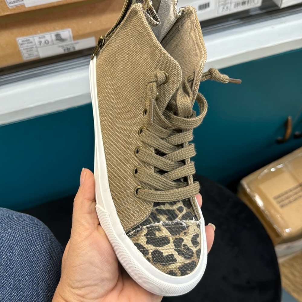 Leopard sneakers